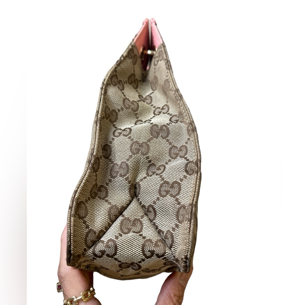 GUCCI GG MONOGRAM CROSSBODY BROWN CANVAS ๐ AUTHENTIC ๐ - Picture 3 of 14